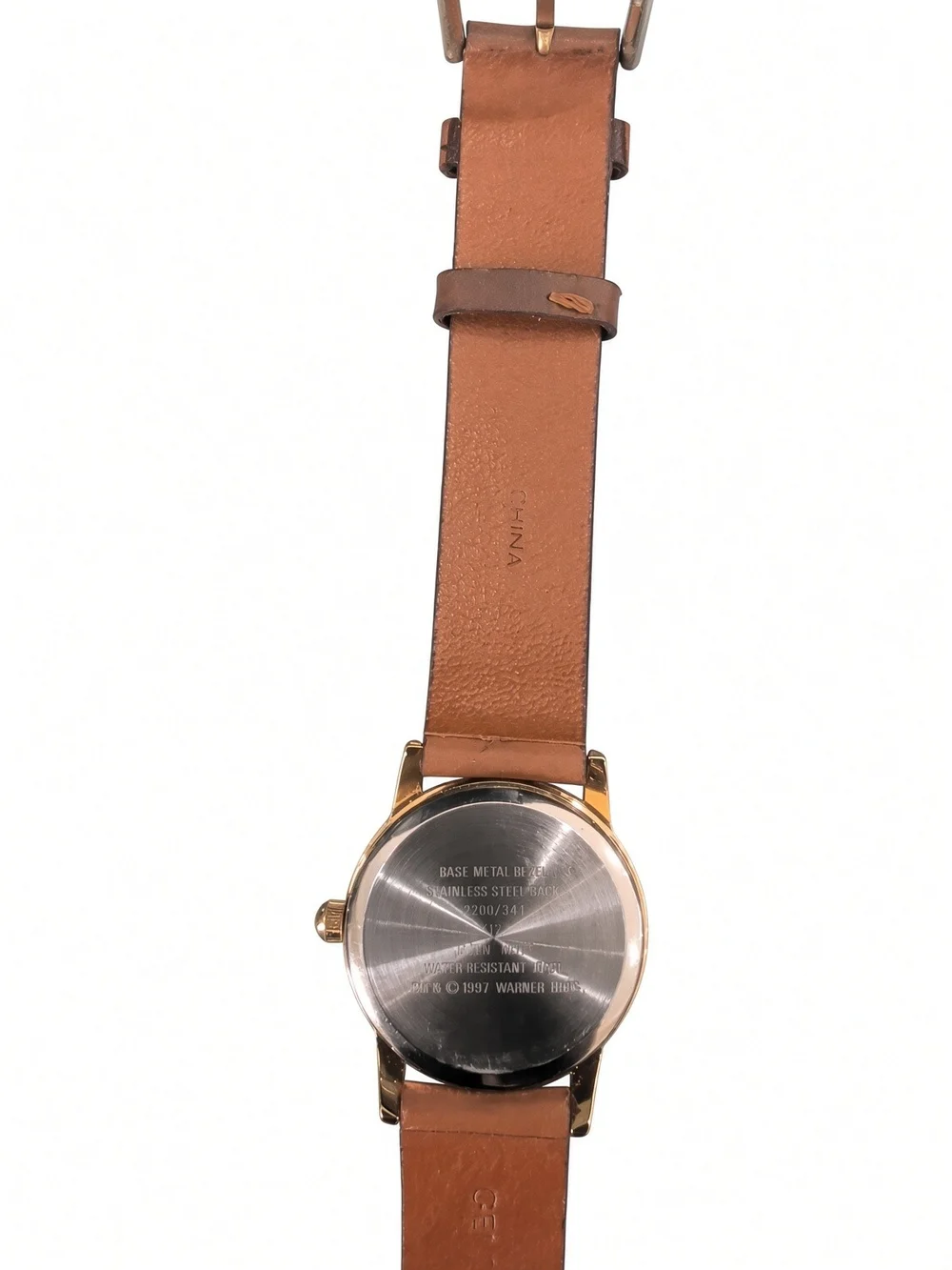 Armitron Tweety Bird Brown Leather Strap Watch - Yellow Dial